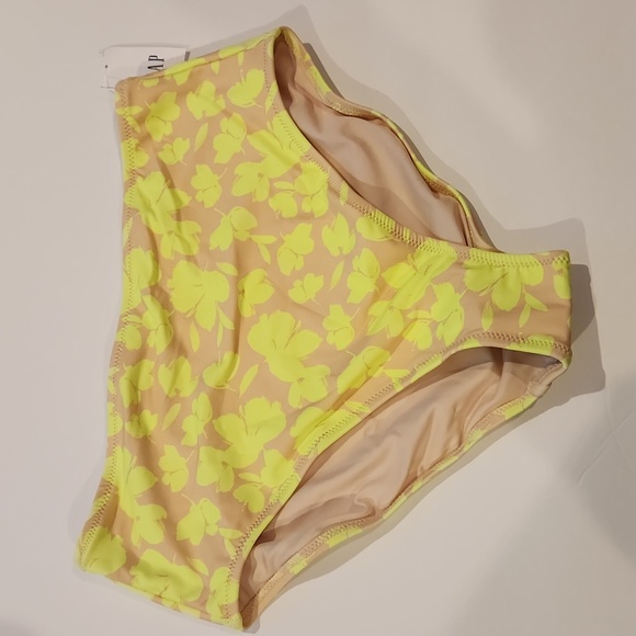 Gap Recycled Scoopneck Bikini Top & High Rise Bikini Bottom Small MSRP $90 SU020 - Picture 8 of 11